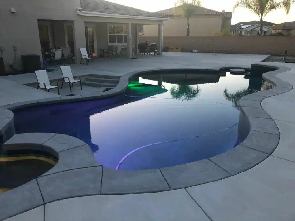 Backyard pool